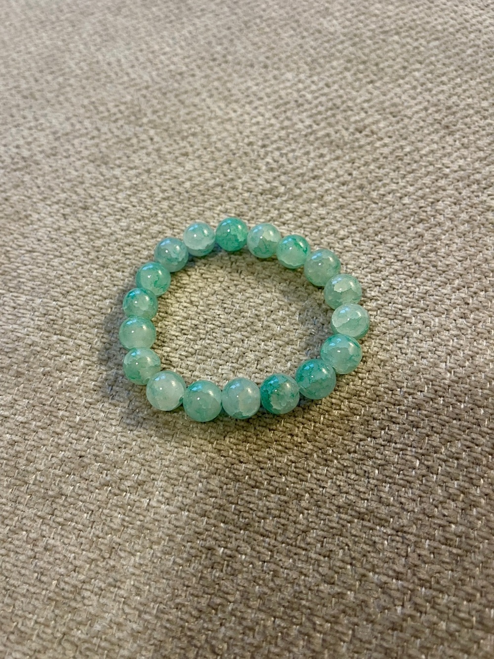 NWOT Mint Green Beaded Bracelet